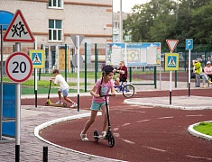 Юных благовещенцев учат безопасности на дорогах