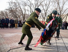 Память воинов-интернационалистов почтили в Благовещенске
