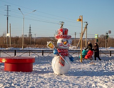 Благовещенск преображается к Новому году