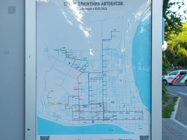 Несколько автобусных маршрутов в Благовещенске вернулись на прежние схемы движения