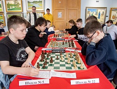 В Благовещенске проходят Всероссийские соревнования среди команд общеобразовательных организаций по шахматам «Белая Ладья»