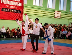 В стенах ДВОКУ прошёл чемпионат по армейскому рукопашному бою