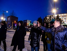 Мэр Олег Имамеев провёл выездное совещание по новогоднему оформлению города