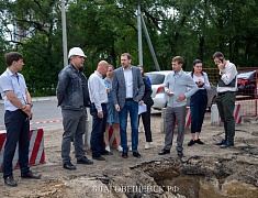 Мэр Благовещенска Олег Имамеев проверил подготовку к новому отопительному сезону