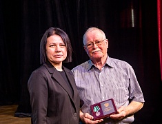 Церемония награждения медалями «За строительство Байкало-Амурской магистрали»