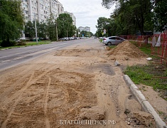 Мэр Благовещенска Олег Имамеев выехал на подтапливаемые во время дождей участки