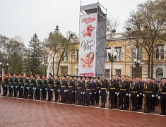 Митинг, посвященный 78 годовщине Победы в Великой Отечественной Войне, прошел в Благовещенске