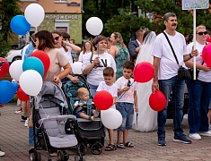 По Благовещенску прошел «Парад семей»