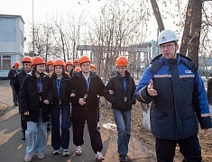 Школьники города смогли примерить на себя роль энергетиков Благовещенской ТЭЦ