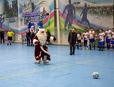 Открытие соревнований по мини-футболу