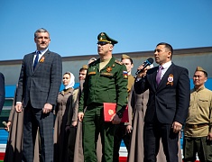 В Благовещенск прибыл «Поезд Победы»