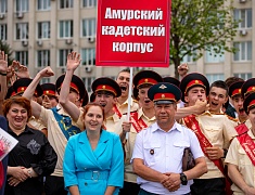 В Благовещенске отгремел выпускной