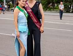 В Благовещенске отгремел выпускной