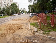 Мэр Благовещенска Олег Имамеев выехал на подтапливаемые во время дождей участки