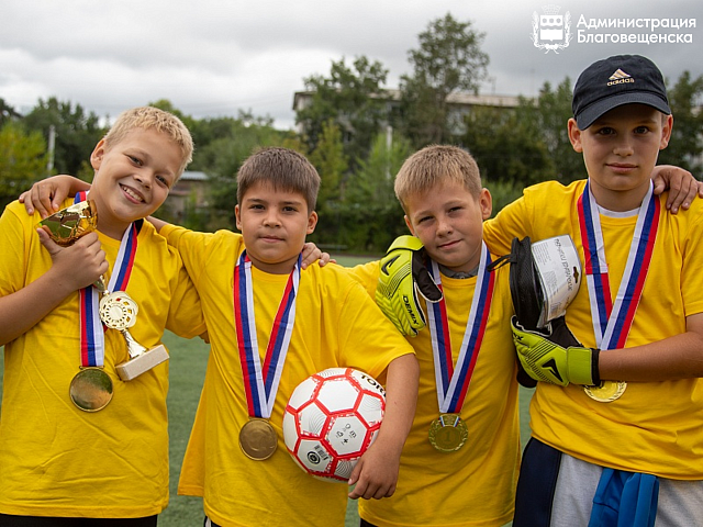 В Благовещенске стартует муниципальный этап всероссийских соревнований по футболу «Кожаный мяч»