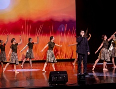 В Общественно-культурном центре Благовещенска прошел праздничный концерт, посвященный Дню защитника Отечества