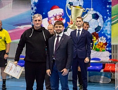 Открытие соревнований по мини-футболу