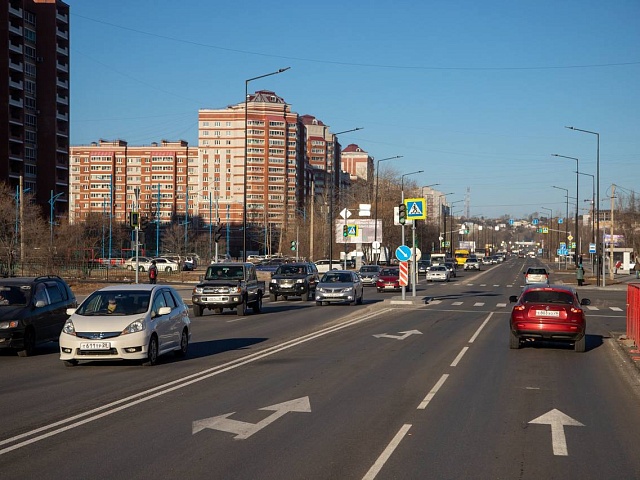 В Благовещенске завершился ремонт Игнатьевского шоссе 