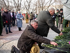 Память воинов-интернационалистов почтили в Благовещенске