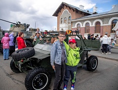 Ретропоезд «Победа» прибыл в Благовещенск