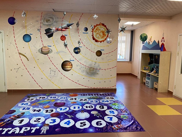 В детском саду №68 оборудовали «космическую обсерваторию»