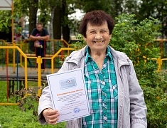 Мэр города Олег Имамеев поприветствовал старшее поколение на празднике в Горпарке