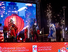 В Благовещенске с размахом отметили китайский новый год