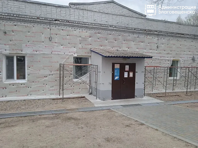 В доме культуры села Садовое стартовал ремонт фасада в рамках инициативного бюджетирования