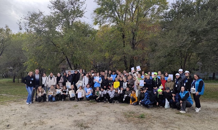 Соревнование за чистоту: один из субботников в Благовещенске провели в формате экоквеста 