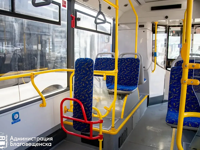 В Благовещенске усилили контроль за чистотой общественного транспорта