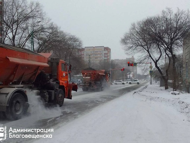 Спортсмены, студенты и волонтёры: благовещенцы предлагают свою помощь коммунальщикам для борьбы со снегом 