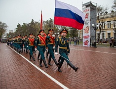 Митинг, посвященный 78 годовщине Победы в Великой Отечественной Войне, прошел в Благовещенске