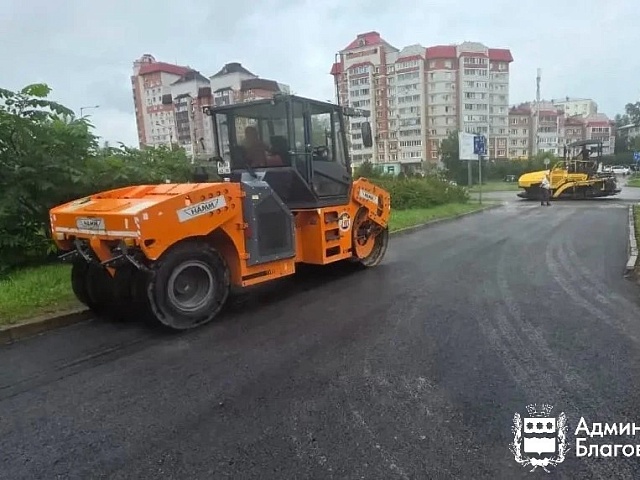 От Пионерской до Моховой Пади: внутриквартальные проезды в Благовещенске становятся комфортнее  