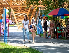 Первомайский парк отметил очередной день рождения