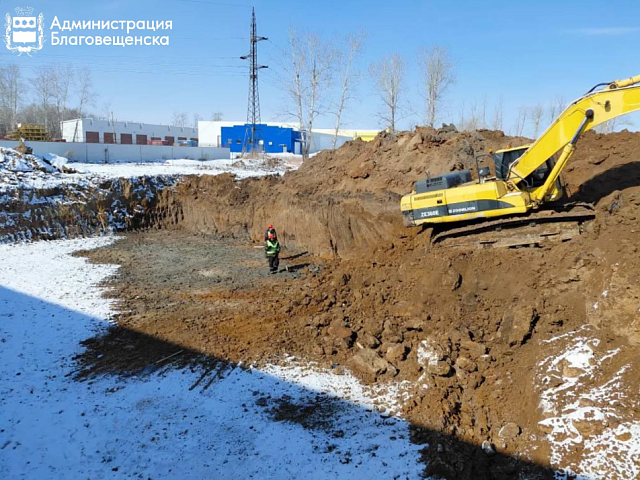 Строители приступили к подготовке площадки для будущей газовой котельной на Театральной