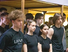 Юные патриоты города соревновались в меткости, скорости и ловкости