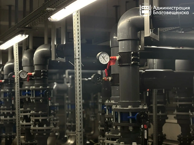 В Благовещенск завершается подготовка к запуску самого большого пешеходного фонтана в Евразии