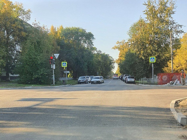 В Благовещенске после ремонта открыли один из участков Октябрьской В Благовещенске после ремонта открыли один из участков Октябрьской