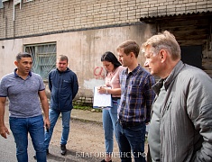 Мэр Благовещенска Олег Имамеев выехал на подтапливаемые во время дождей участки