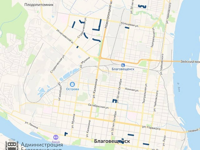 В Благовещенске в этом году отремонтируют 17 междворовых проездов