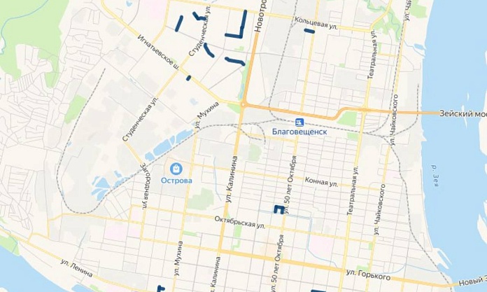 В Благовещенске в этом году отремонтируют 17 междворовых проездов