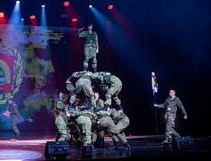 В Общественно-культурном центре Благовещенска прошел праздничный концерт, посвященный Дню защитника Отечества