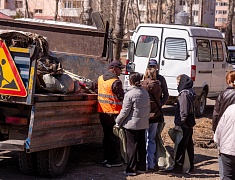 В амурской столице идёт весенний этап акции «Город берегу»