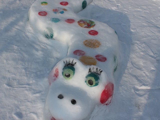 Креативные идеи для снежных фигур ждут от благовещенцев