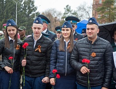 Митинг, посвященный 78 годовщине Победы в Великой Отечественной Войне, прошел в Благовещенске