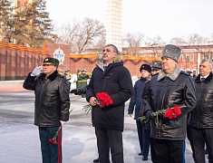 В Благовещенске почтили память защитников Отечества