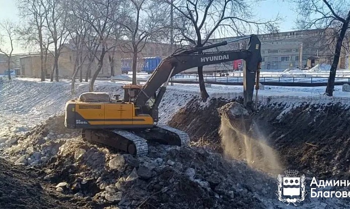 Полкилометра за две недели: ГСТК расчищает открытое русло Бурхановки 