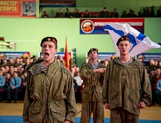 В стенах ДВОКУ прошёл чемпионат по армейскому рукопашному бою