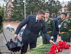 Митинг, посвященный 78 годовщине Победы в Великой Отечественной Войне, прошел в Благовещенске