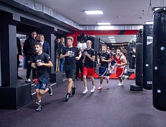 В Благовещенске открыли обновленный зал спортивно-патриотического клуба «Семён»